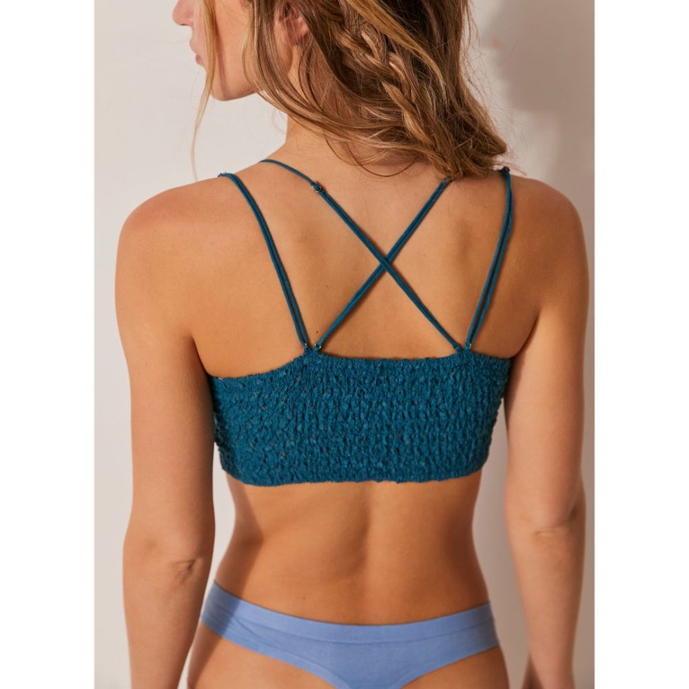 🌙FREE PEOPLE Adella Bralette / Night Swim🌙 - Picture 2 of 7